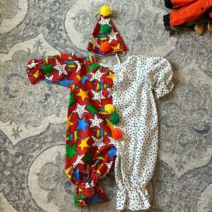 Clown Halloween custom. Size 5-7.